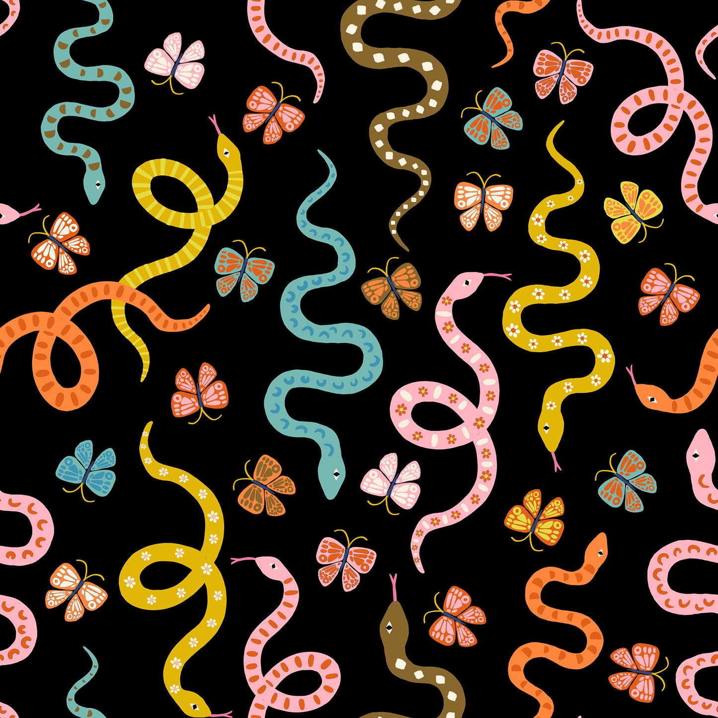 Ooh Lucky Lucky Black Snake