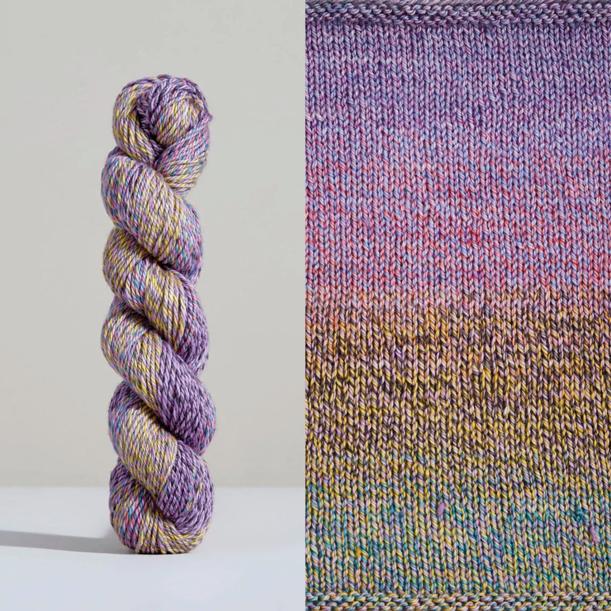 Spiral Grain Light Worsted