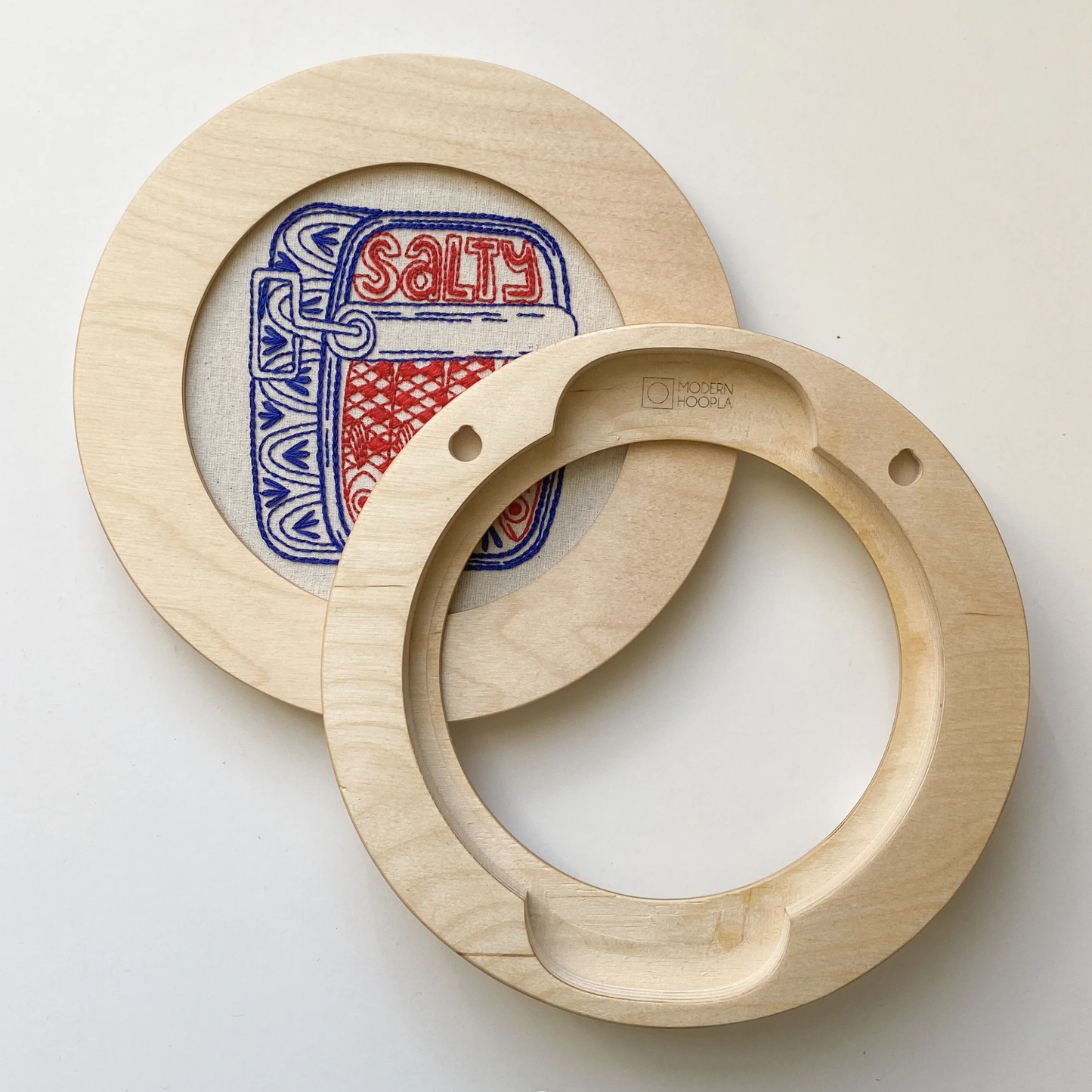 Modern Embroidery Circle Hoop Frame for 5" Hoops