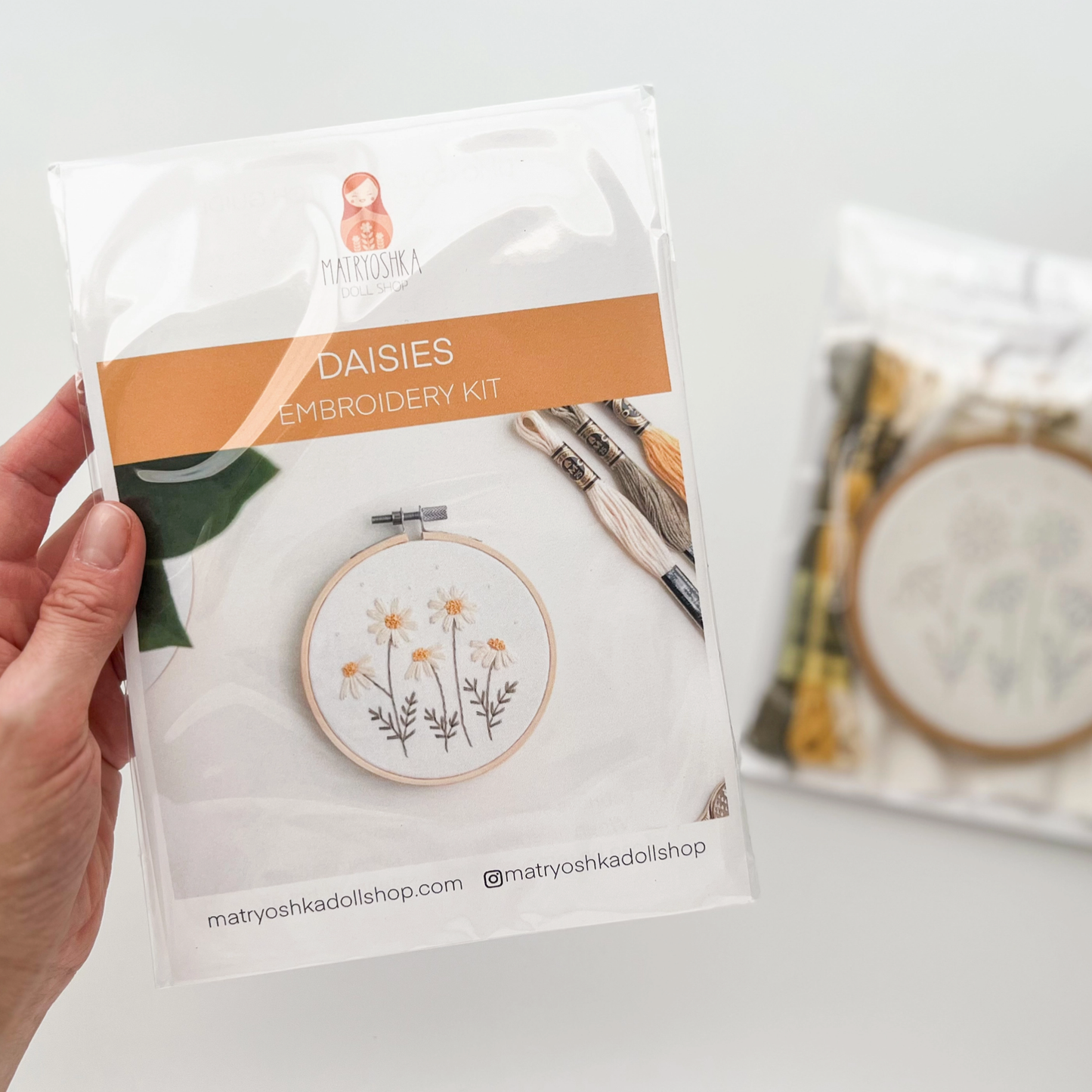 Embroidery Kit Daisies