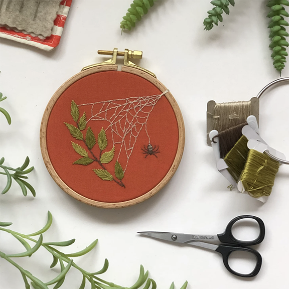 Embroidery Kit A Spider's Web