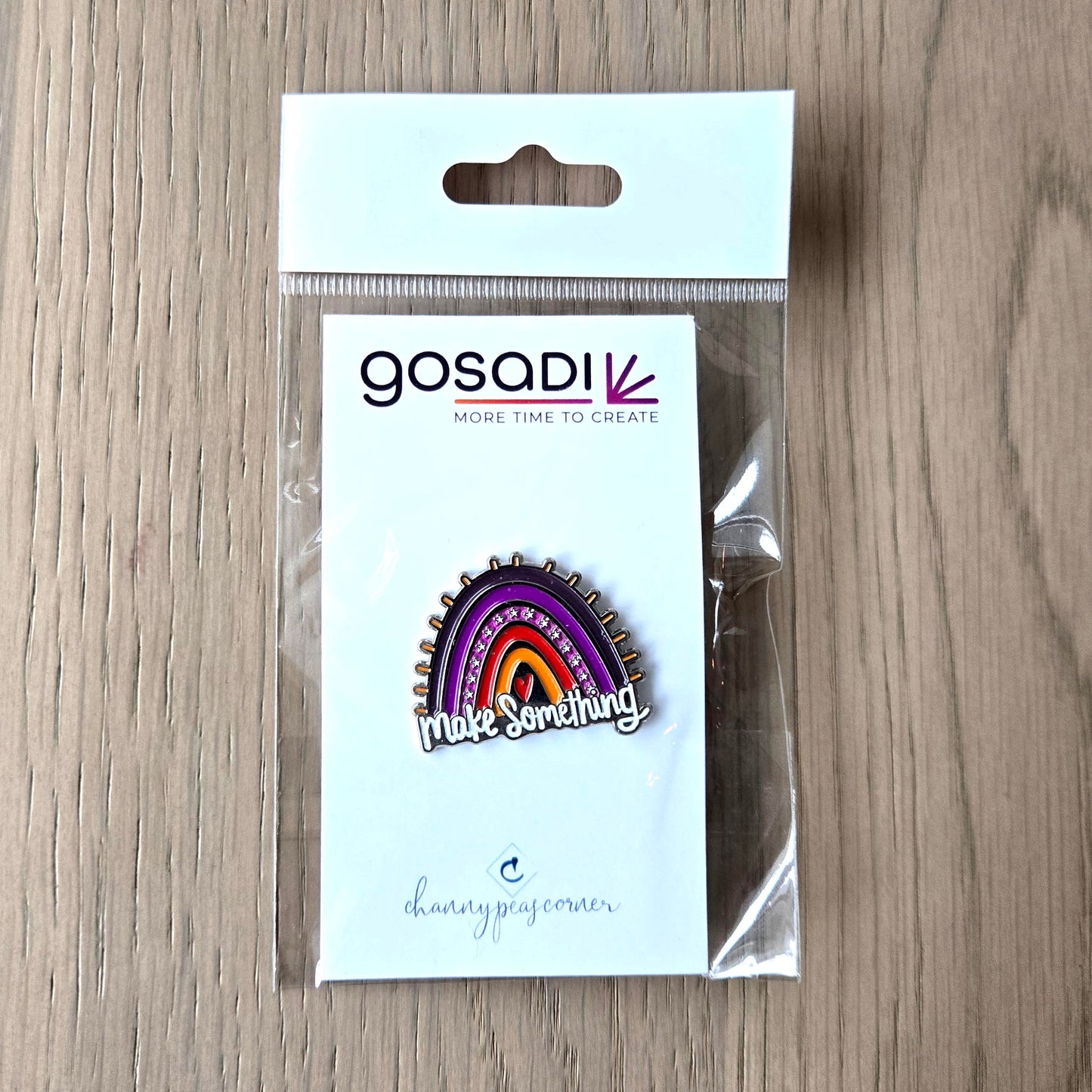 GoSadi Rainbow Pin
