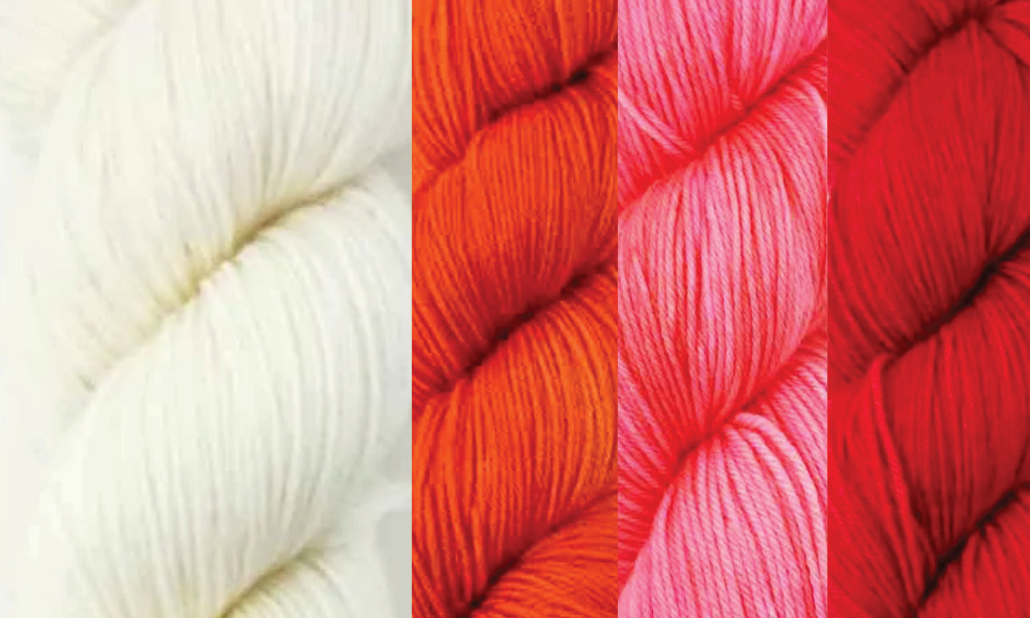 Juicy Fruit or Simplicity Shawl Kit