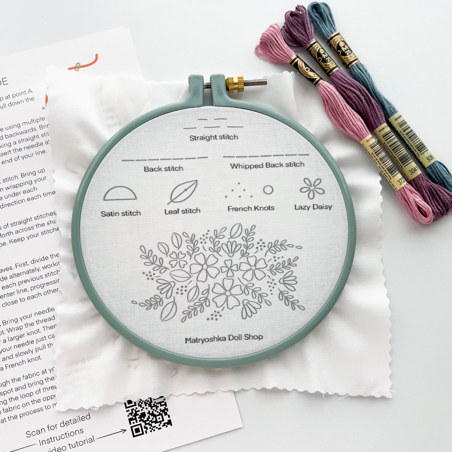 Beginner Embroidery Kit
