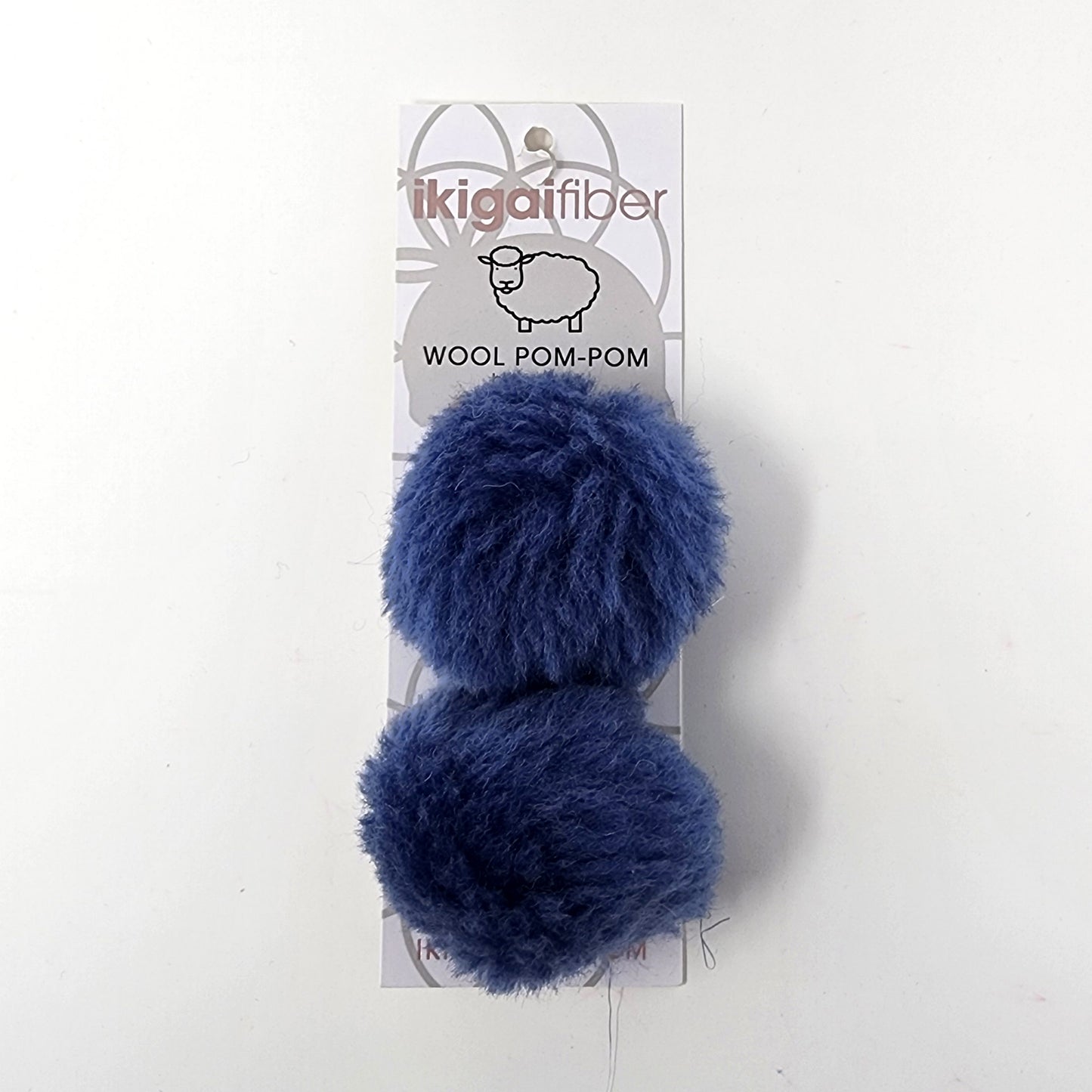 Wool Pom Pom 6 cm Set of 2