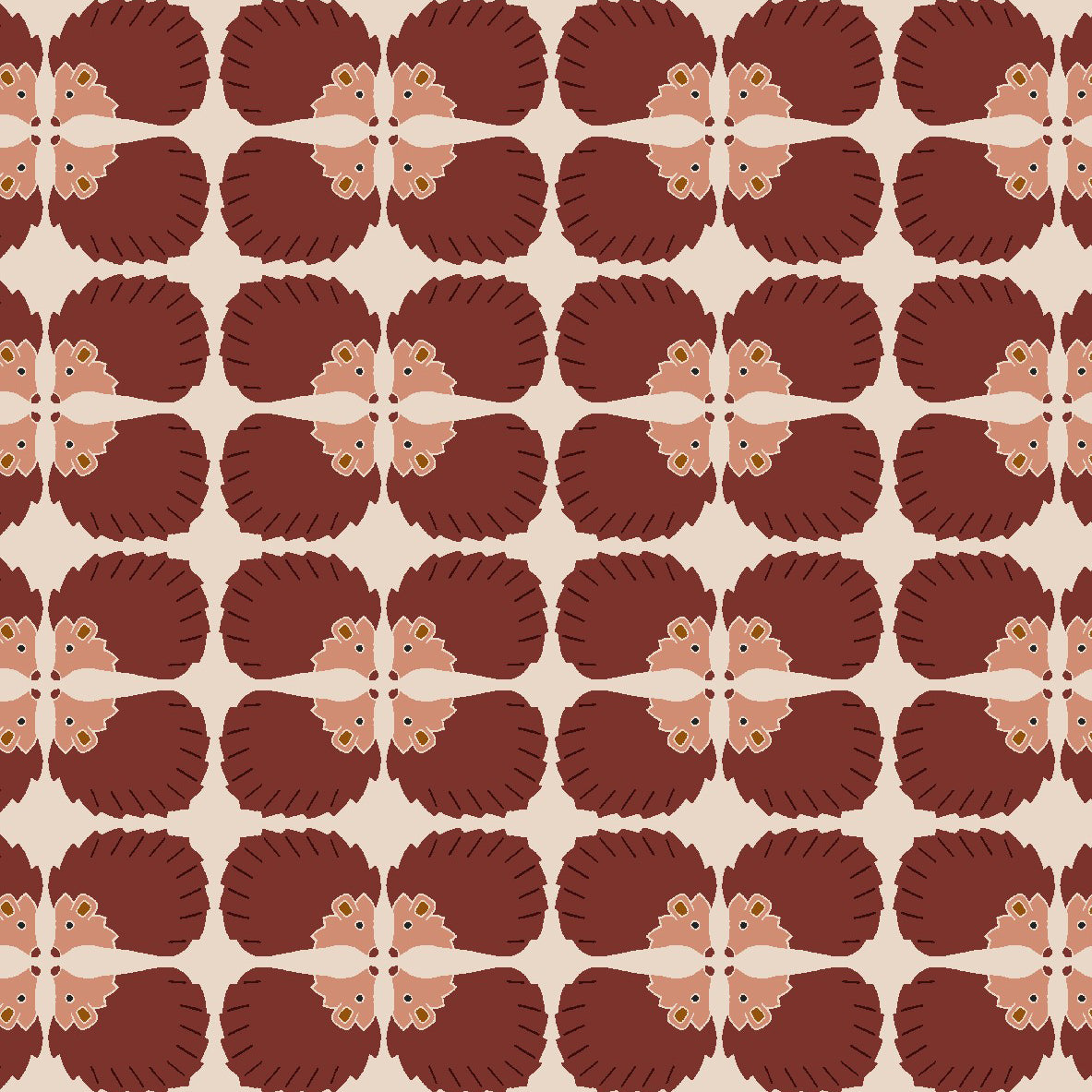 On a Fall Day Hedgehog Rustique