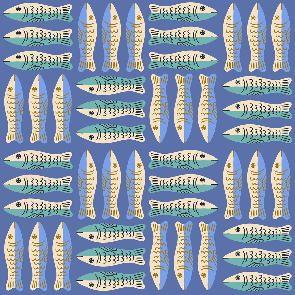 Ooh Lucky Lucky Sardine Twilight