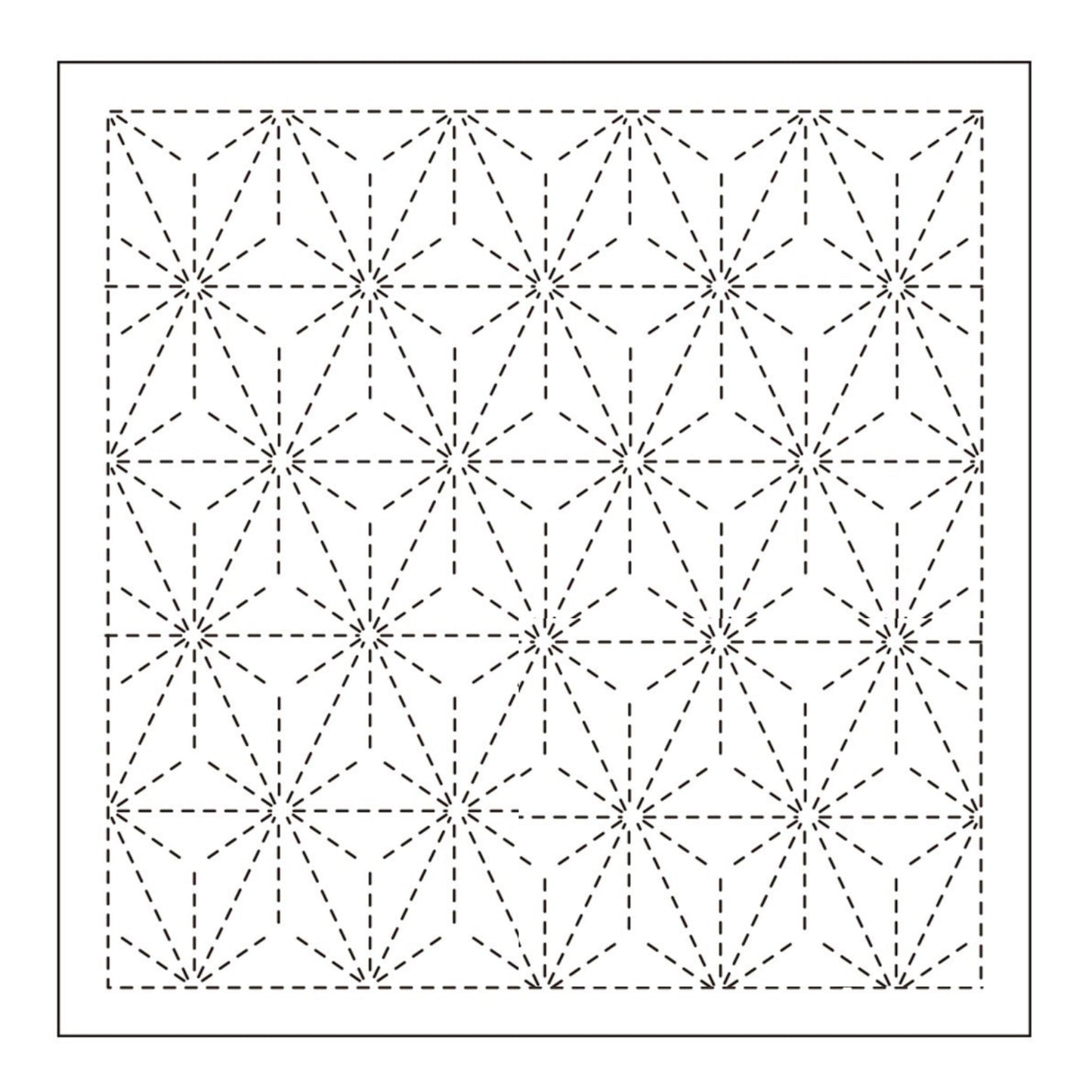 Sashiko Sampler Hana-Fukin