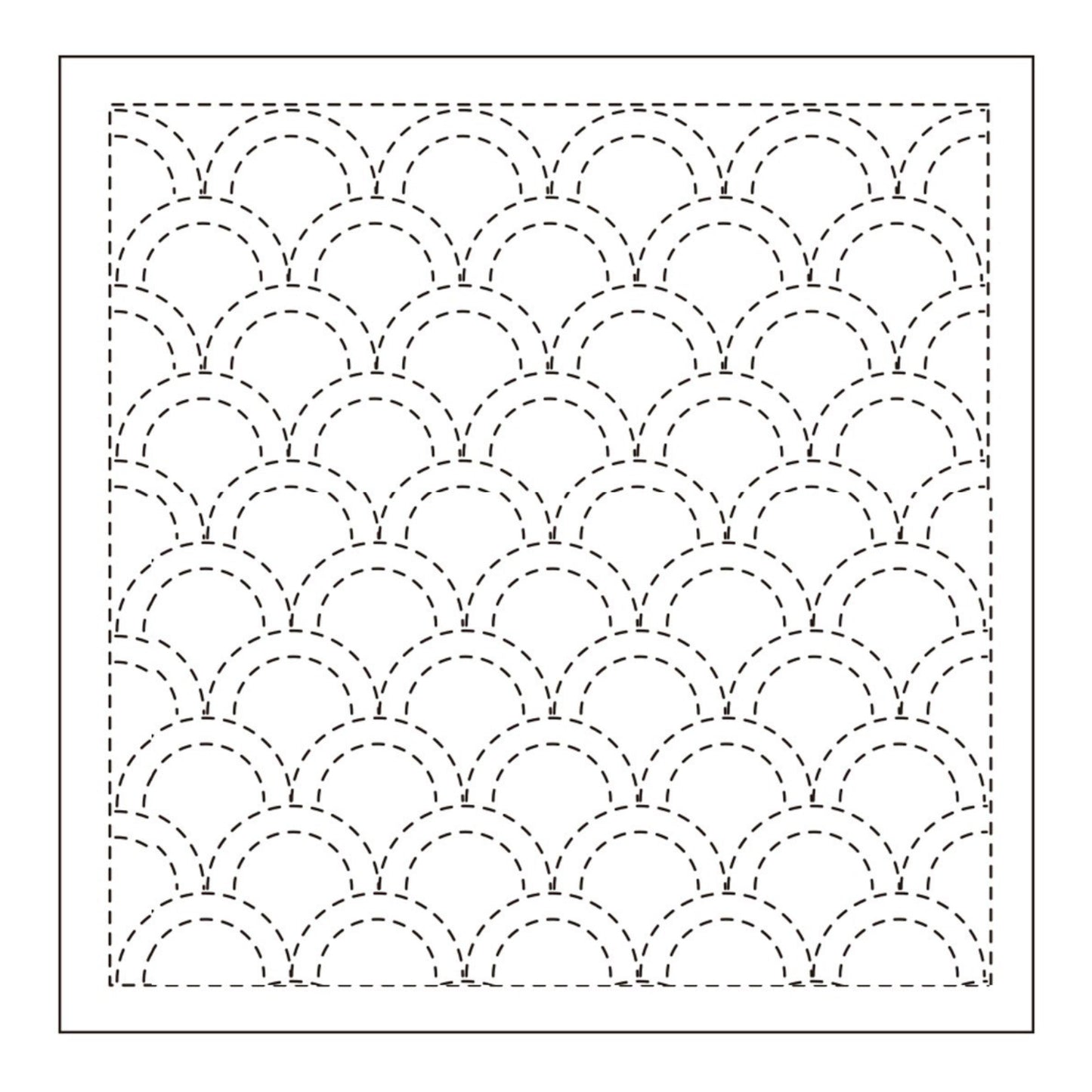 Sashiko Sampler Hana-Fukin