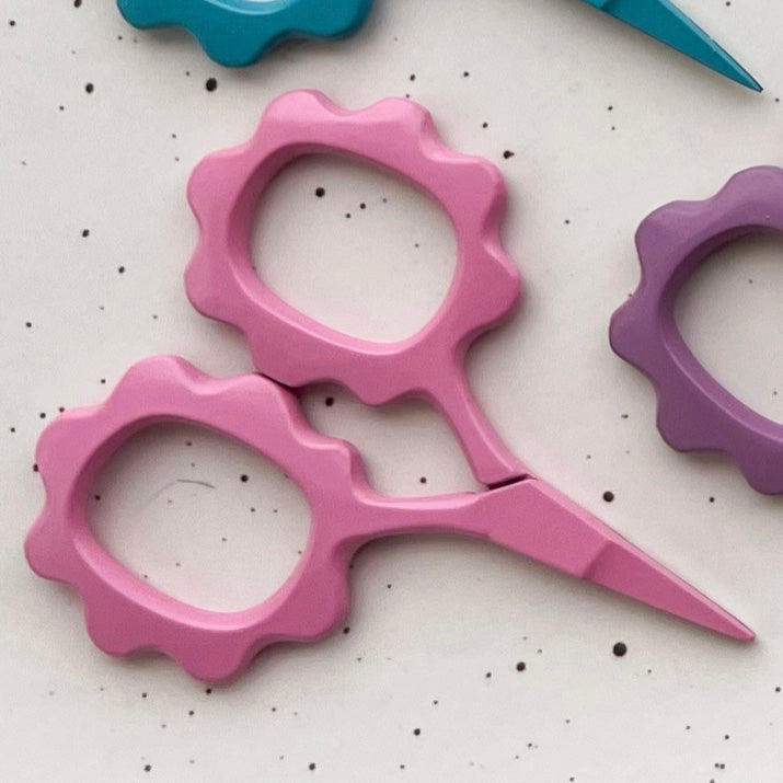 Small Flower Embroidery Scissors