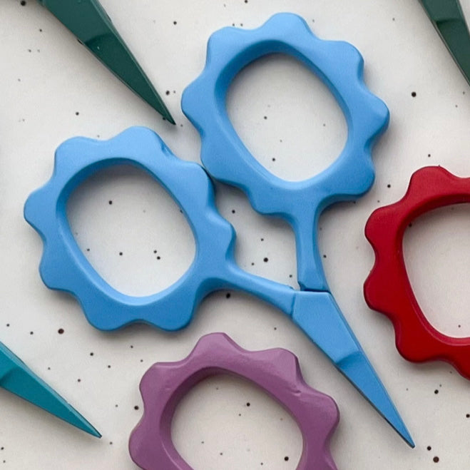 Small Flower Embroidery Scissors