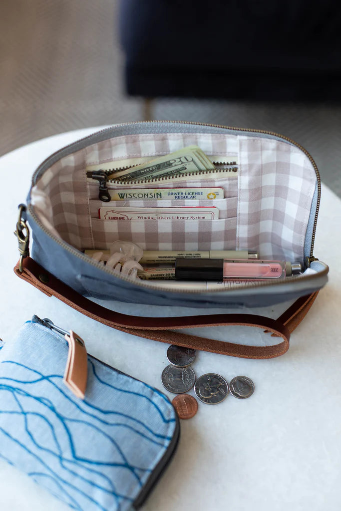 Yarrow Wristlet and Pouch