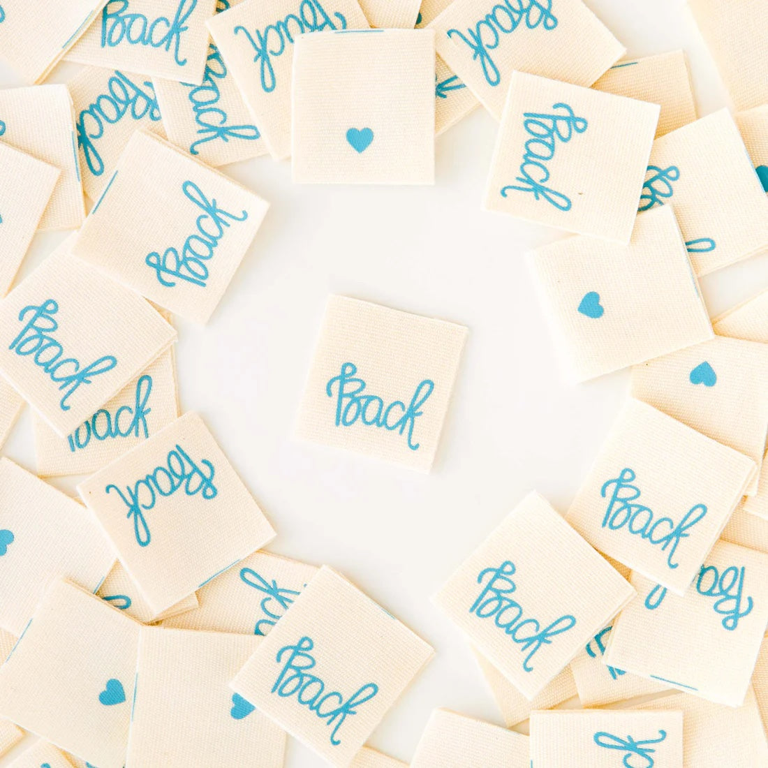 Back Woven Labels