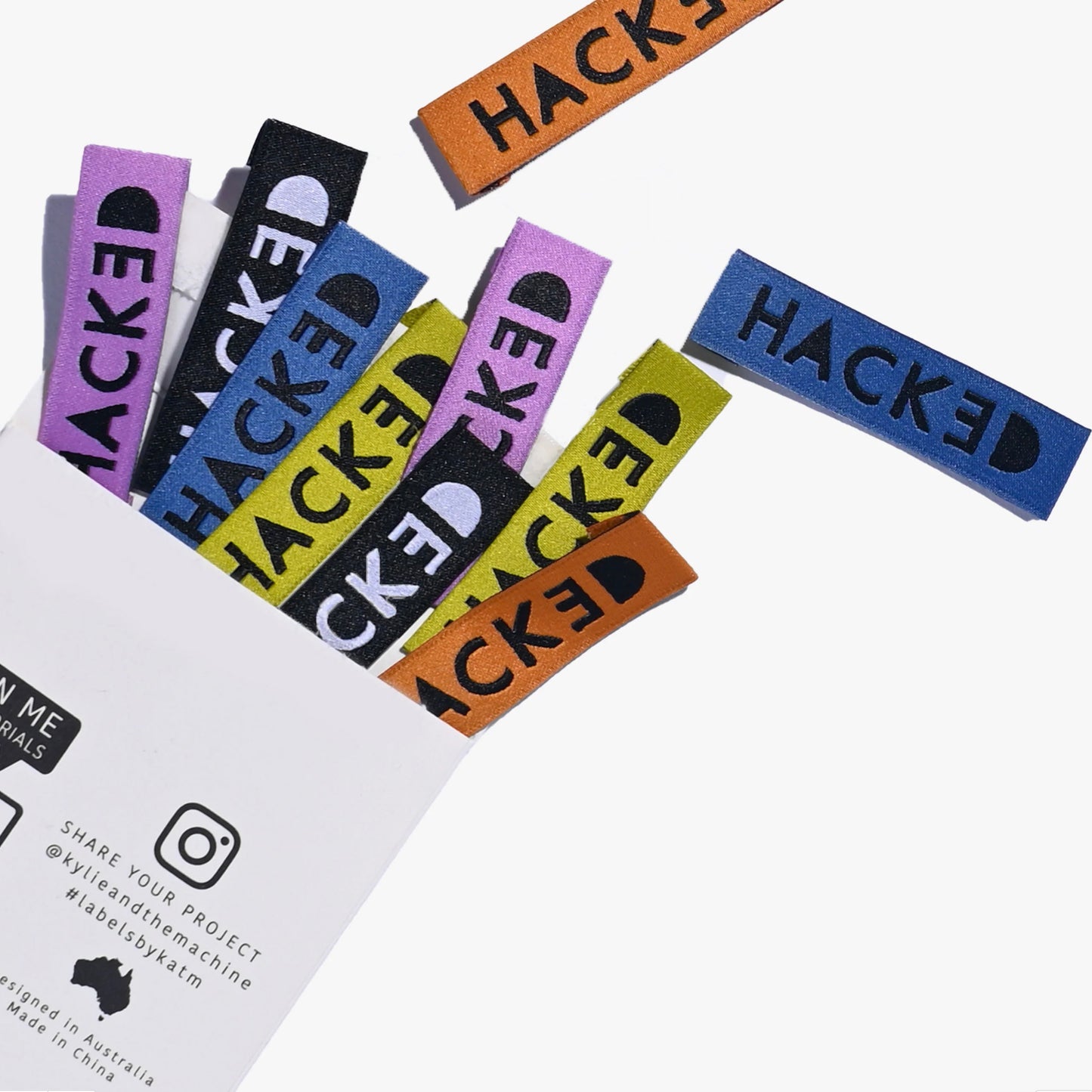 HACKED Sew in Labels