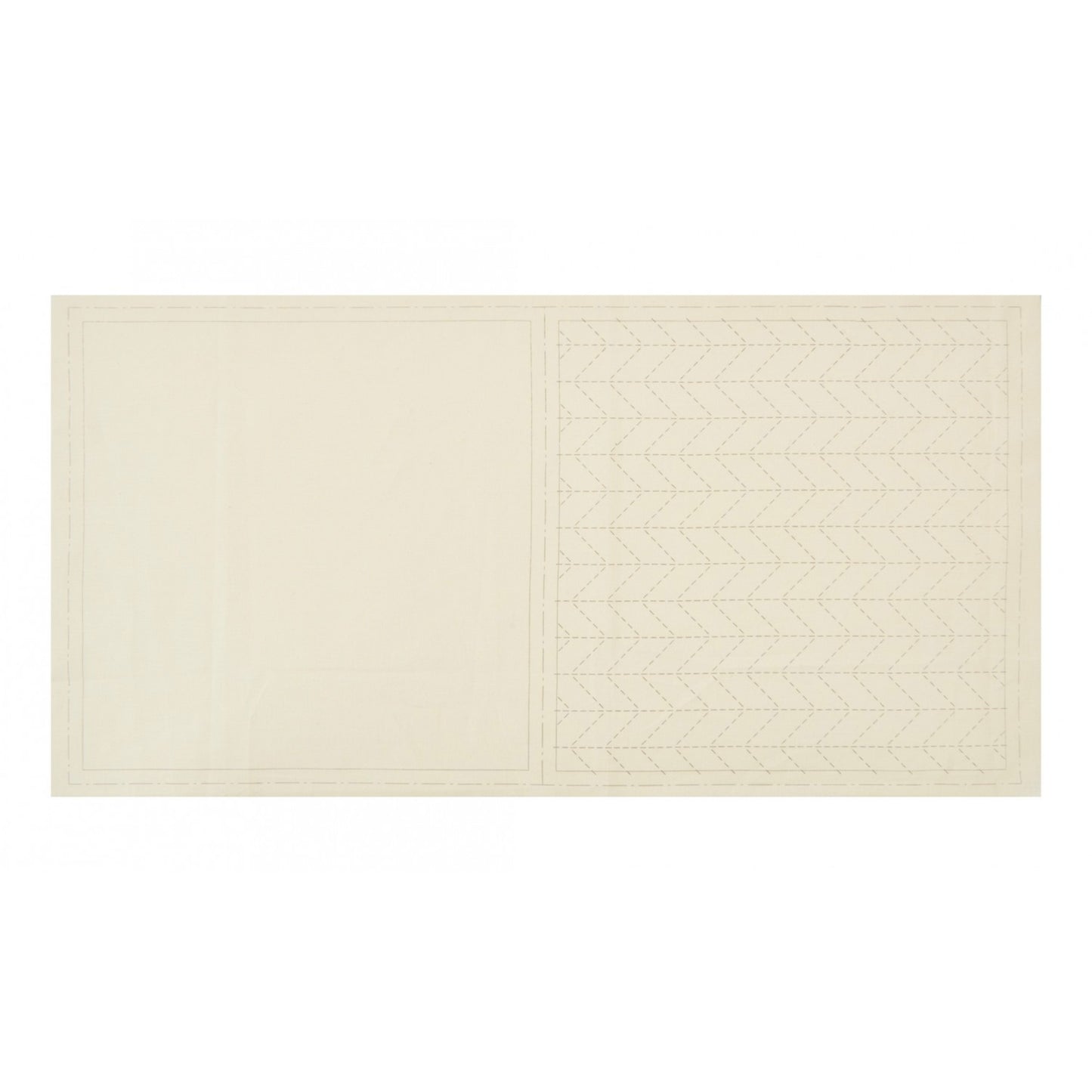 Sashiko Cotton & Linen Herringbone Sampler