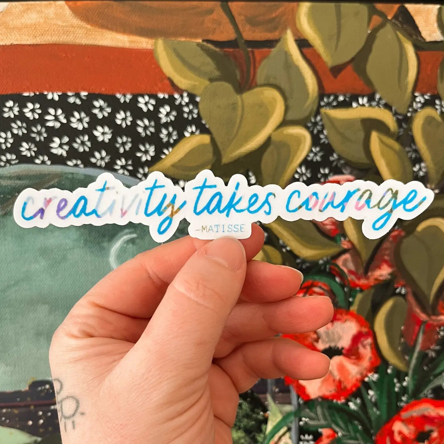 Vinyl Sewing Sticker
