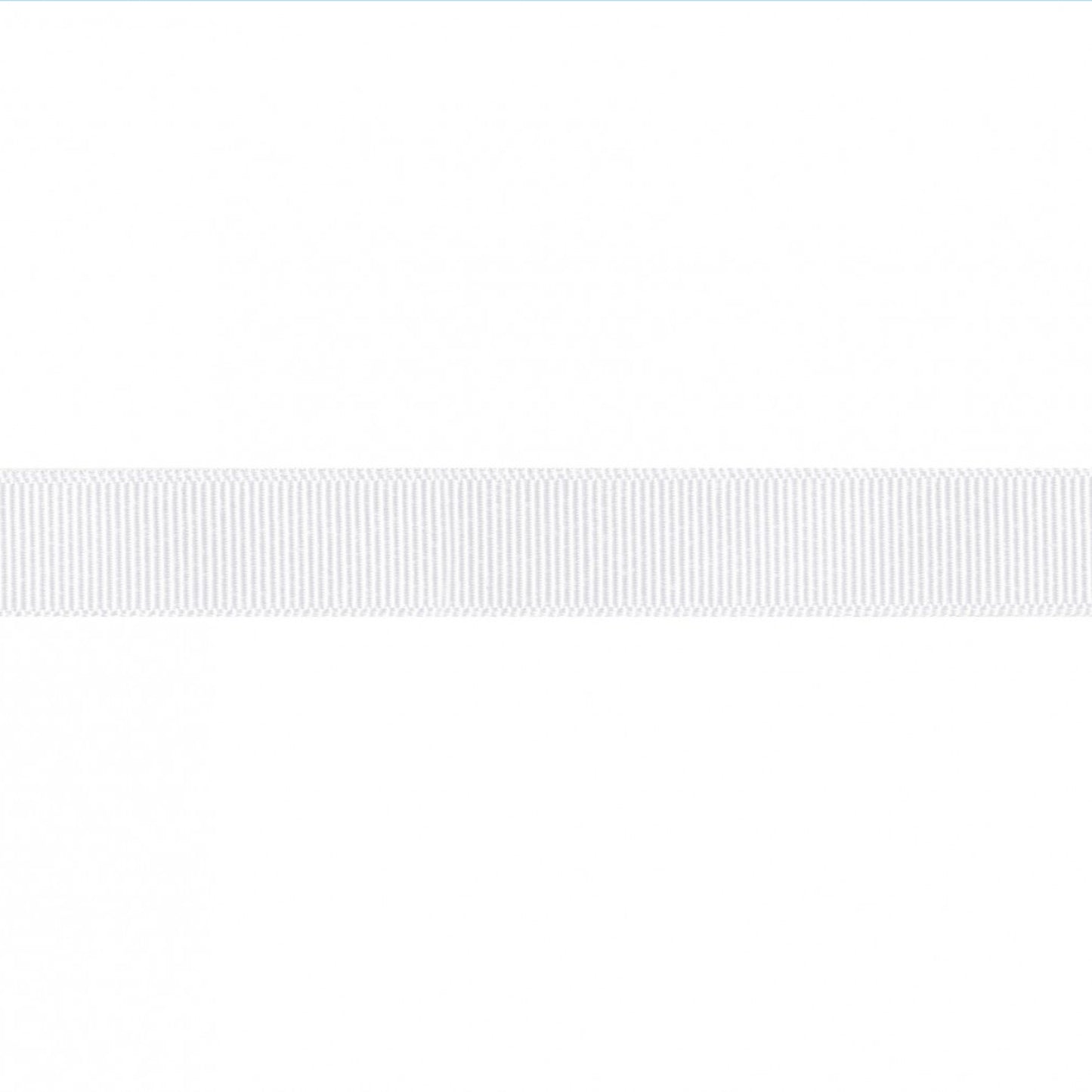 Grosgrain Ribbon 5/8" By the Yard White