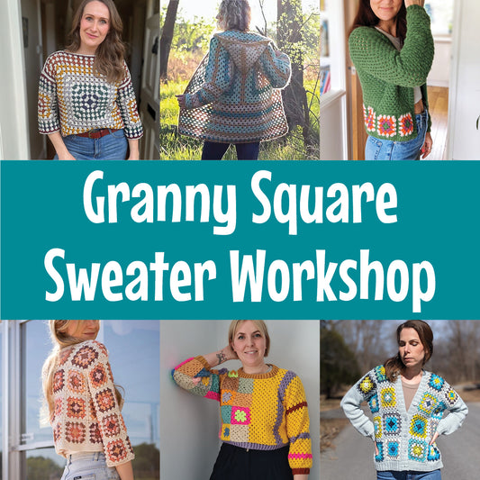 Granny Square Sweater Workshop