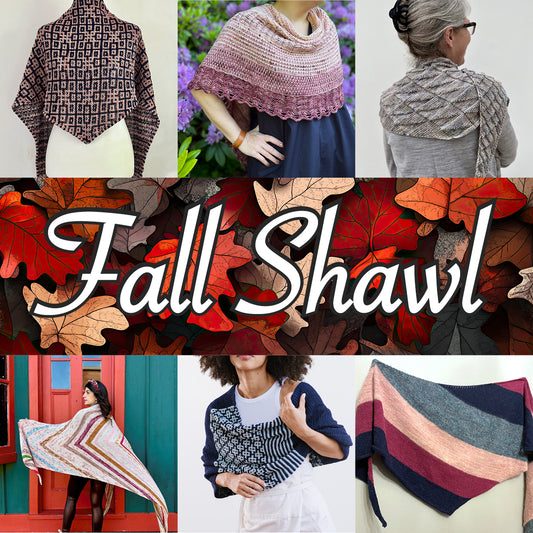 Fall Shawl 10/4, 10/18 & 11/1