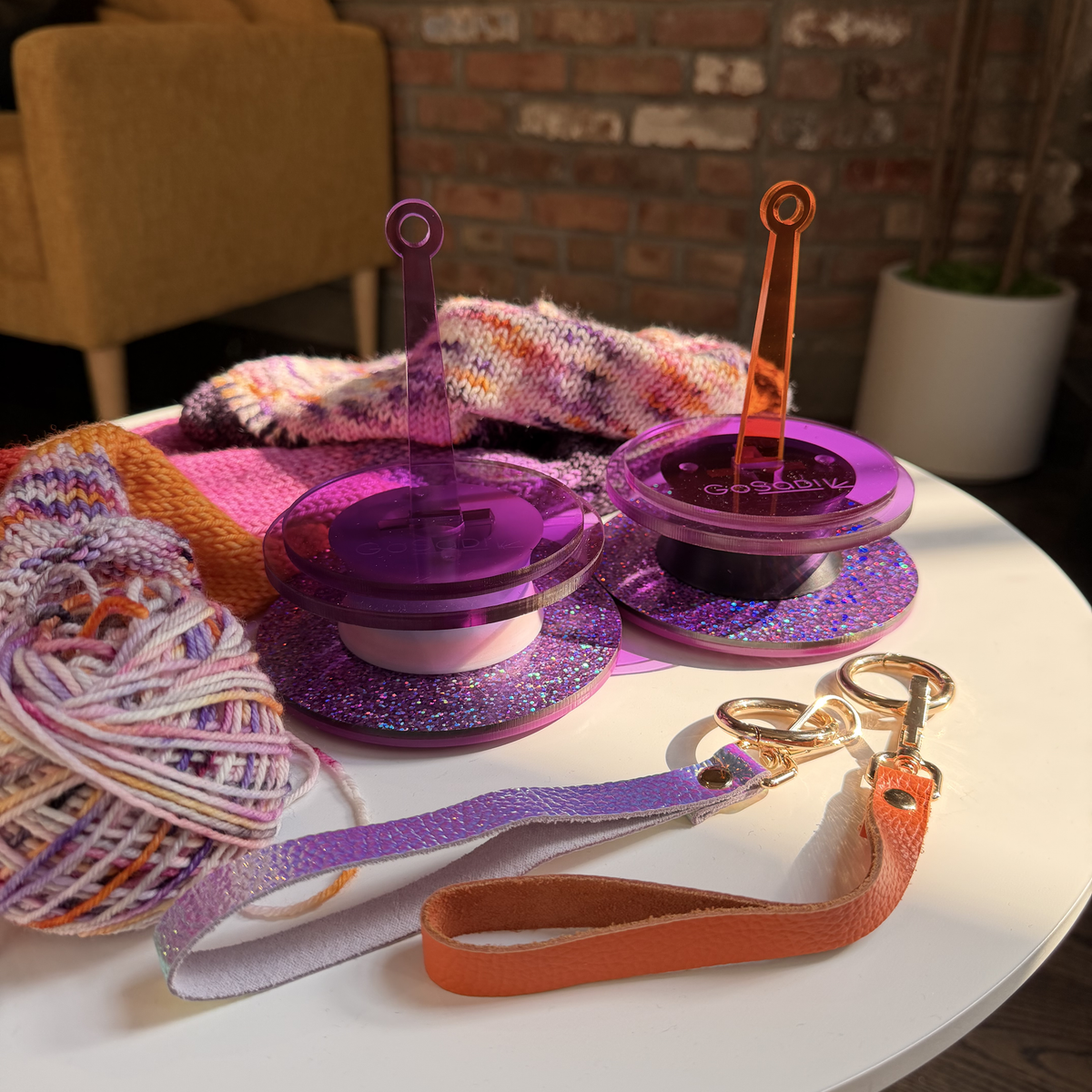 GoSadi x Lemonwood Mini Minder with Yarn Minder Stand