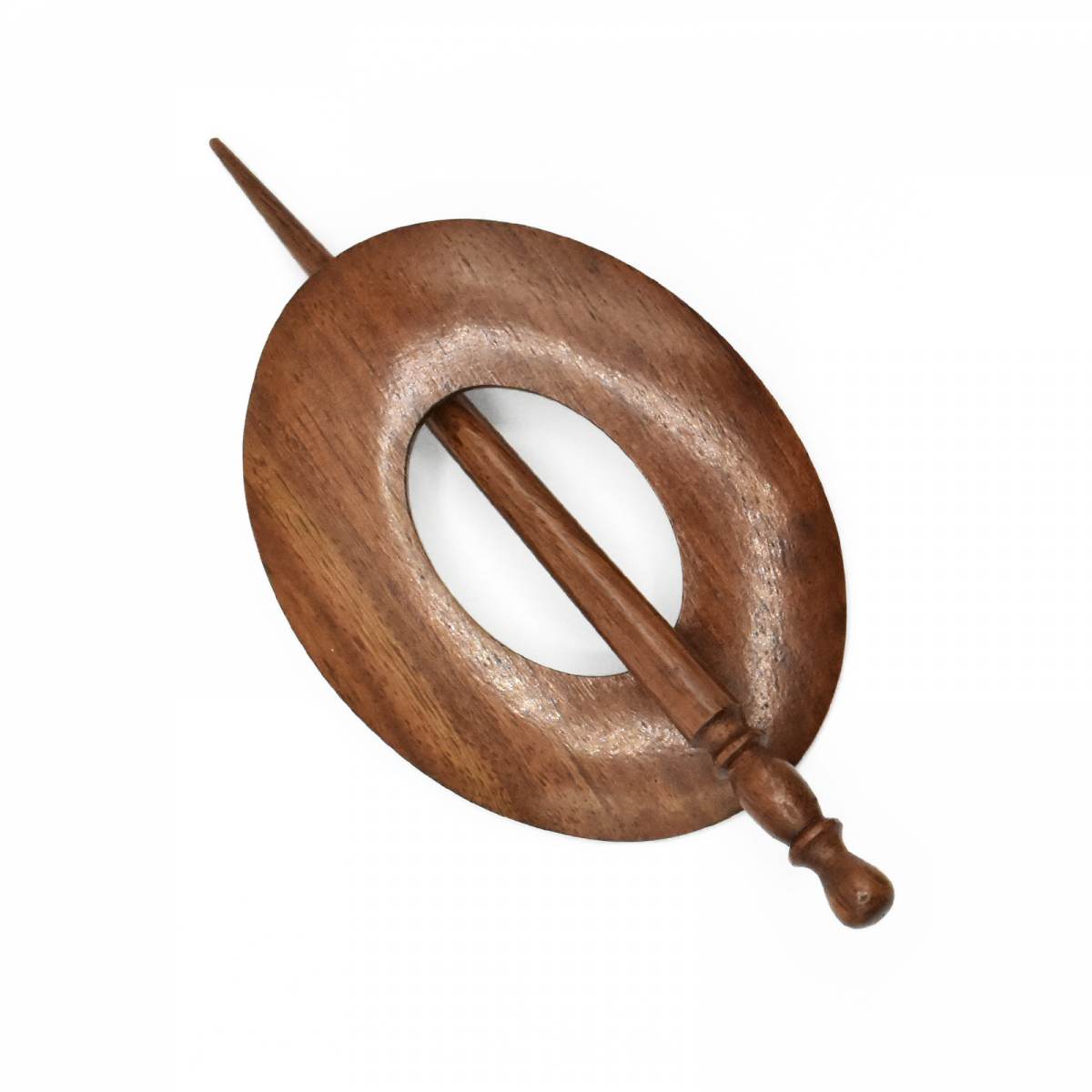 Wood Shawl Pin