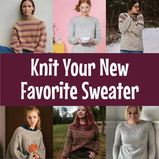 Knit Your New Favorite Sweater
