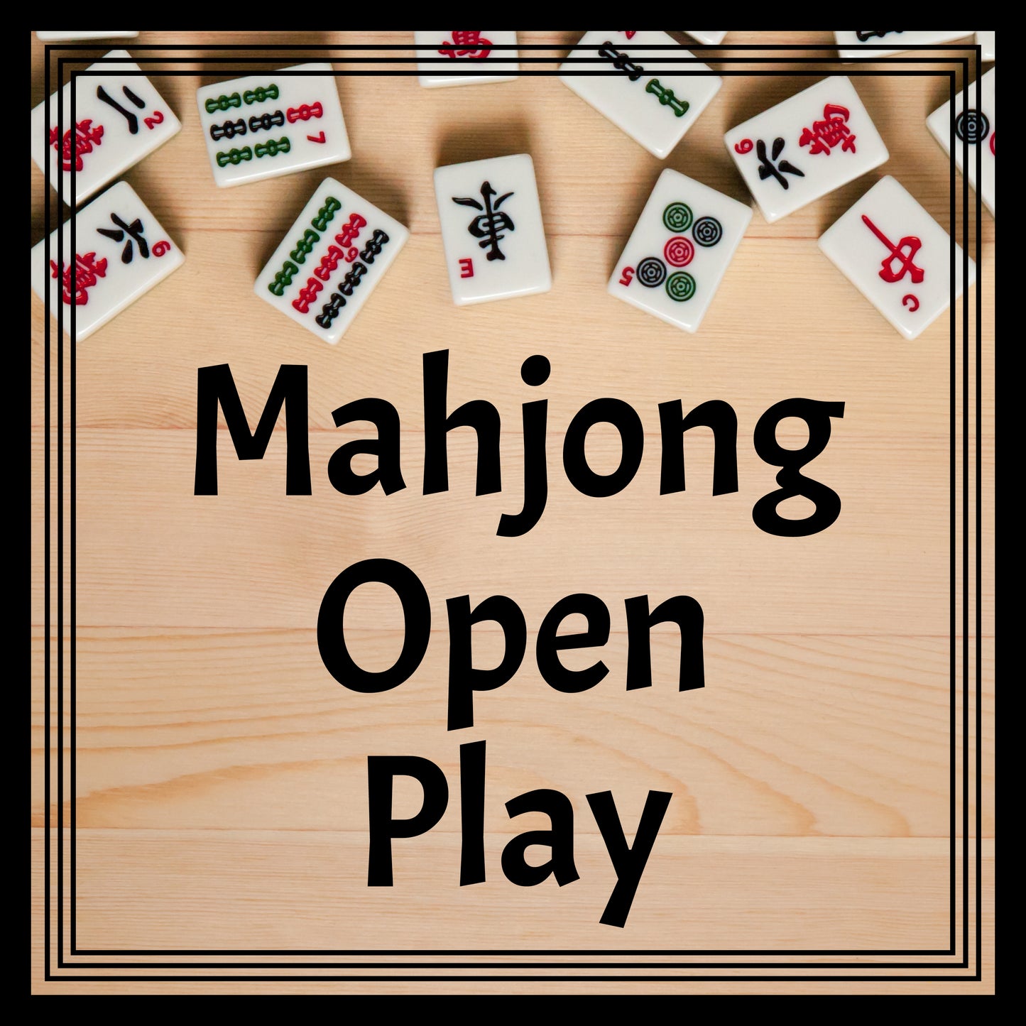 Mahjong Open Play