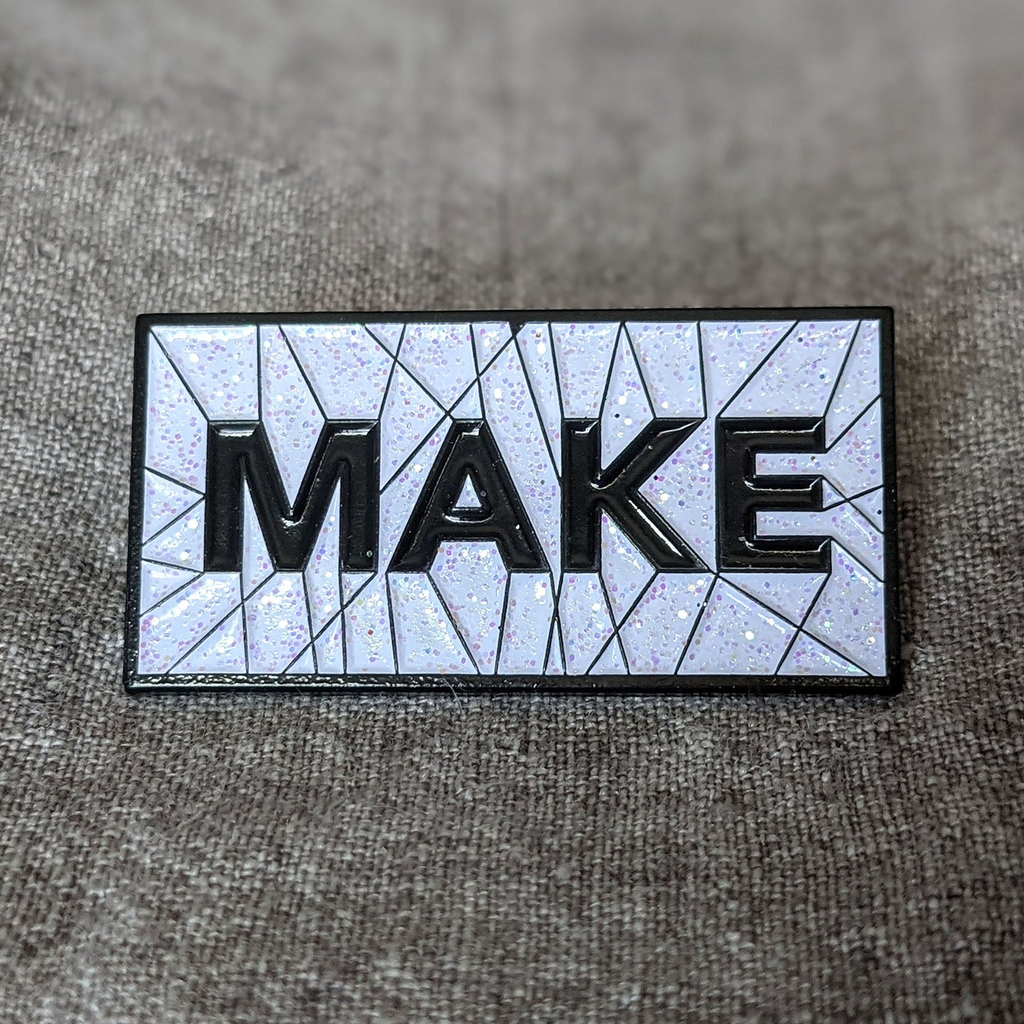 Make Enamel Pin black