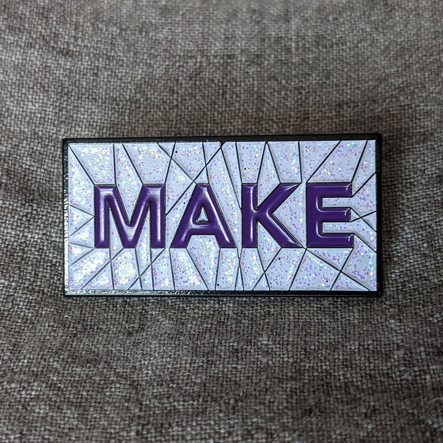 Make Enamel Pin purple