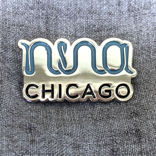 Nina Chicago Enamel Pin