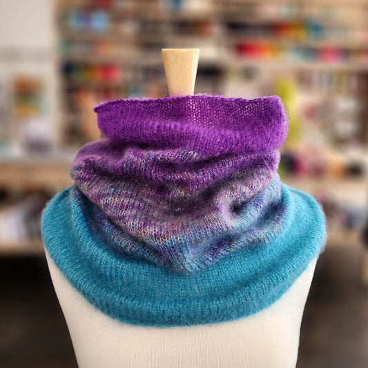 Ombre Cowl Hood