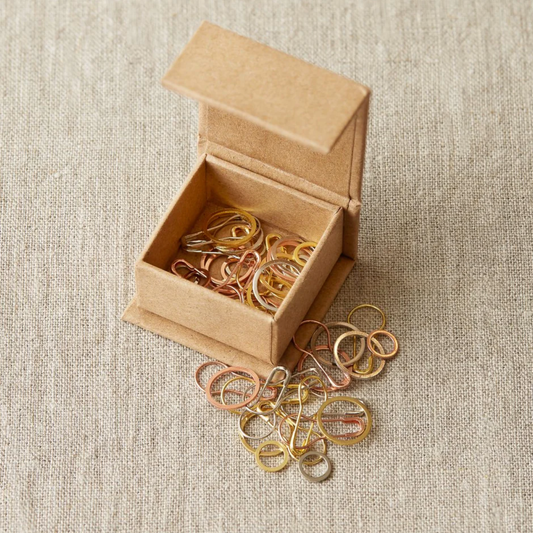 Precious Metal Stitch Markers