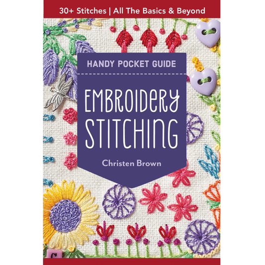 Handy Pocket Guide Embroidery Stitching