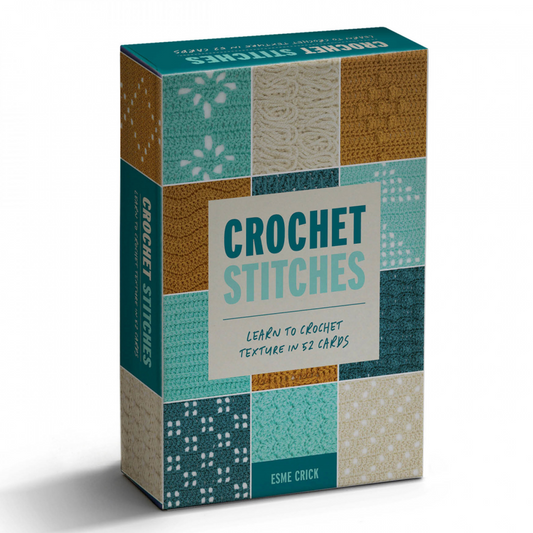 Crochet Stitches Card Deck