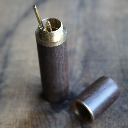 Darning Needles in Wooden Case