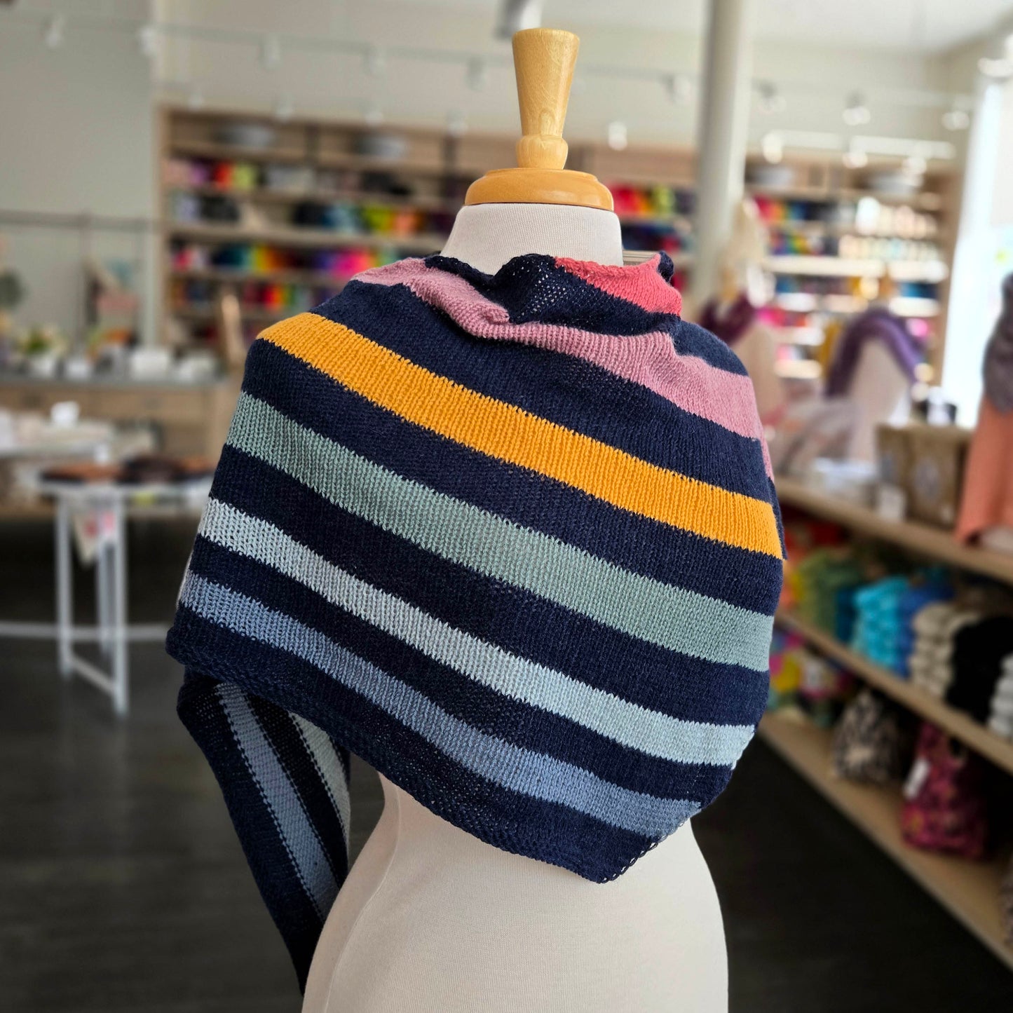Shawl on the Shore (knit)