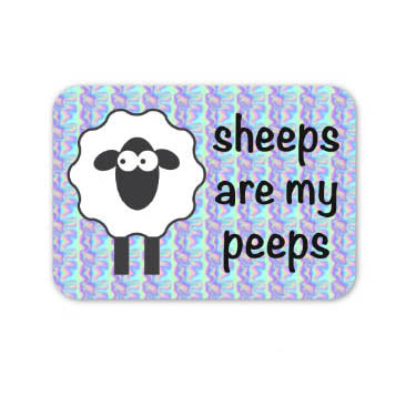 Sheeps Are My Peeps Sticker