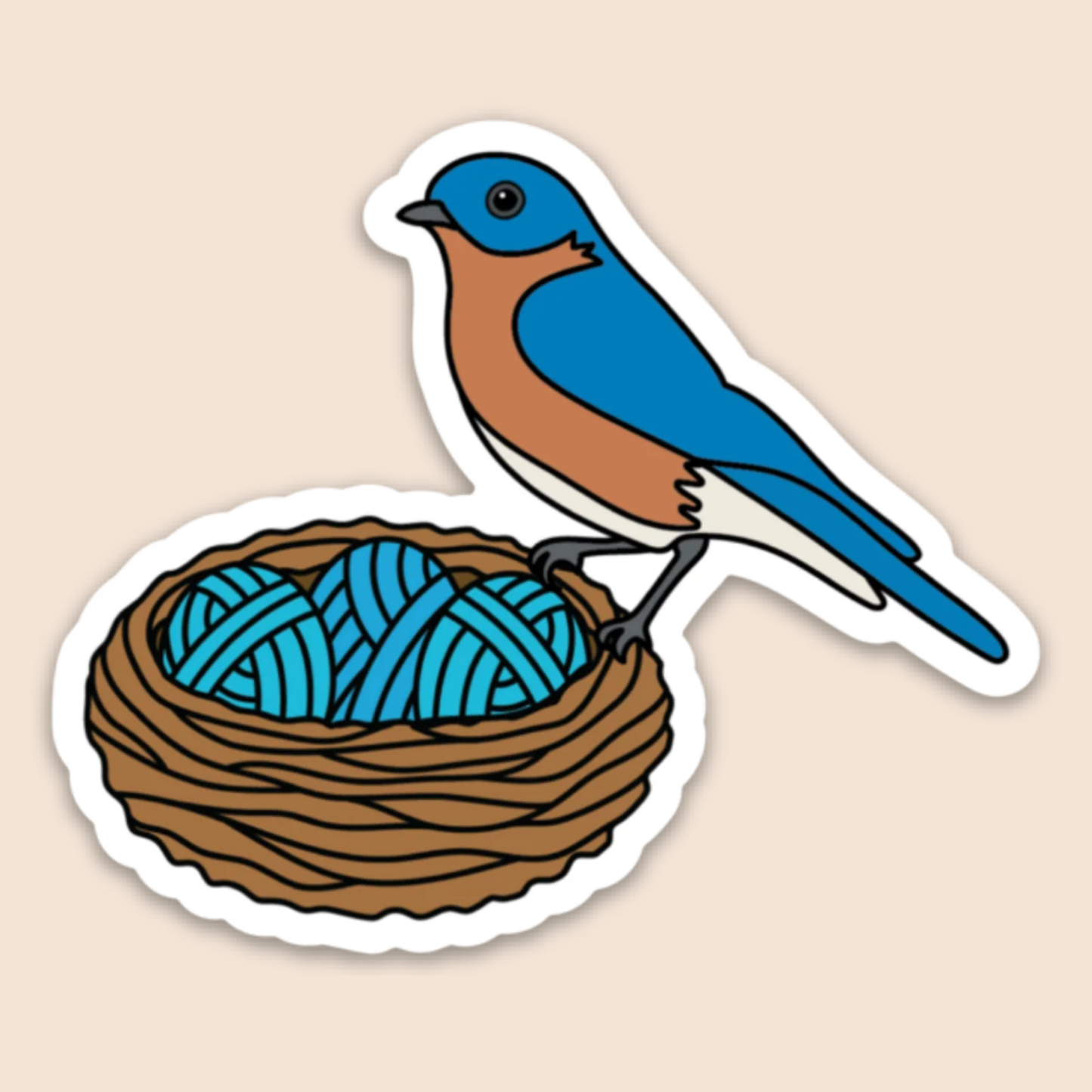 Vinyl Yarn Sticker