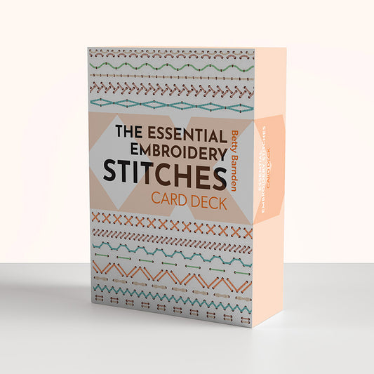 The Essential Embroidery Stitches Card Deck