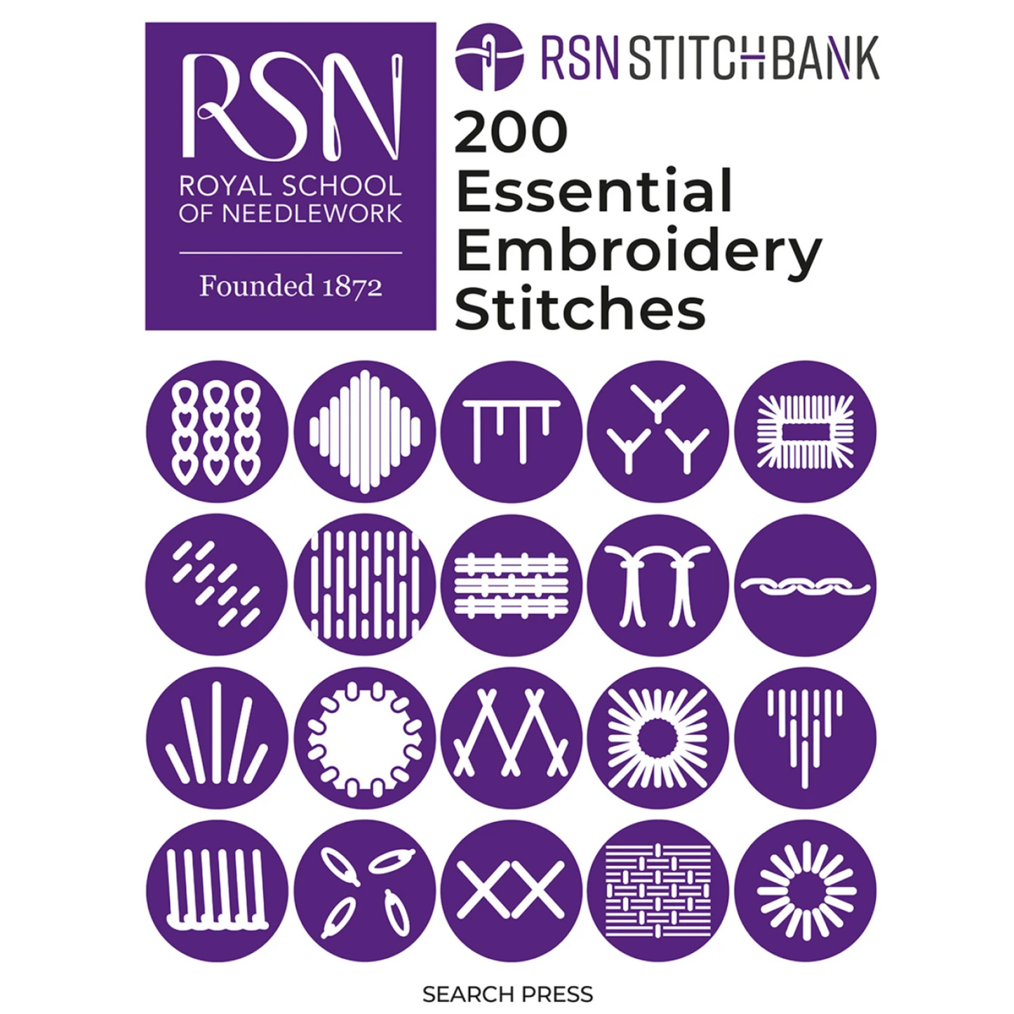RSN Embroidery Stitches Card Deck