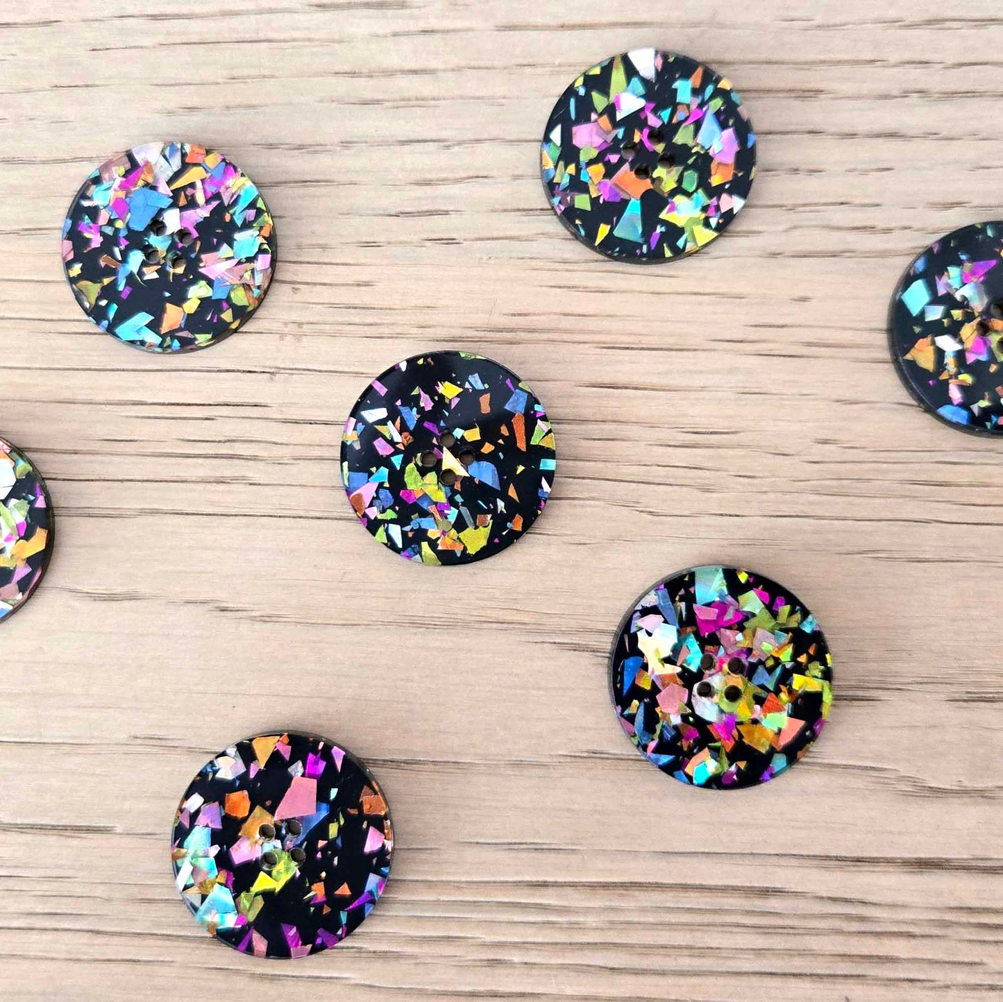 1" Bubble Button