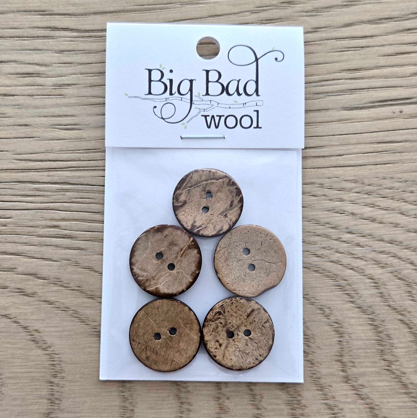 Coconut Shell Buttons