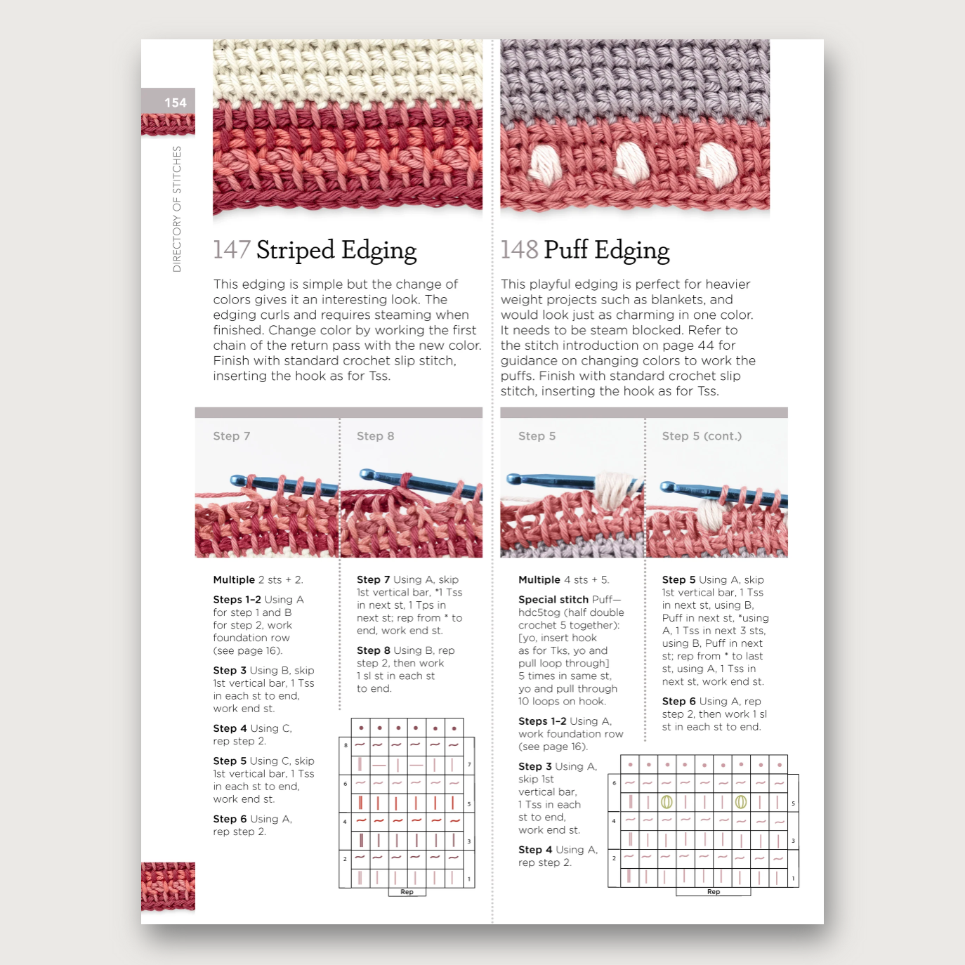 Tunisian Crochet Stitch Dictionary