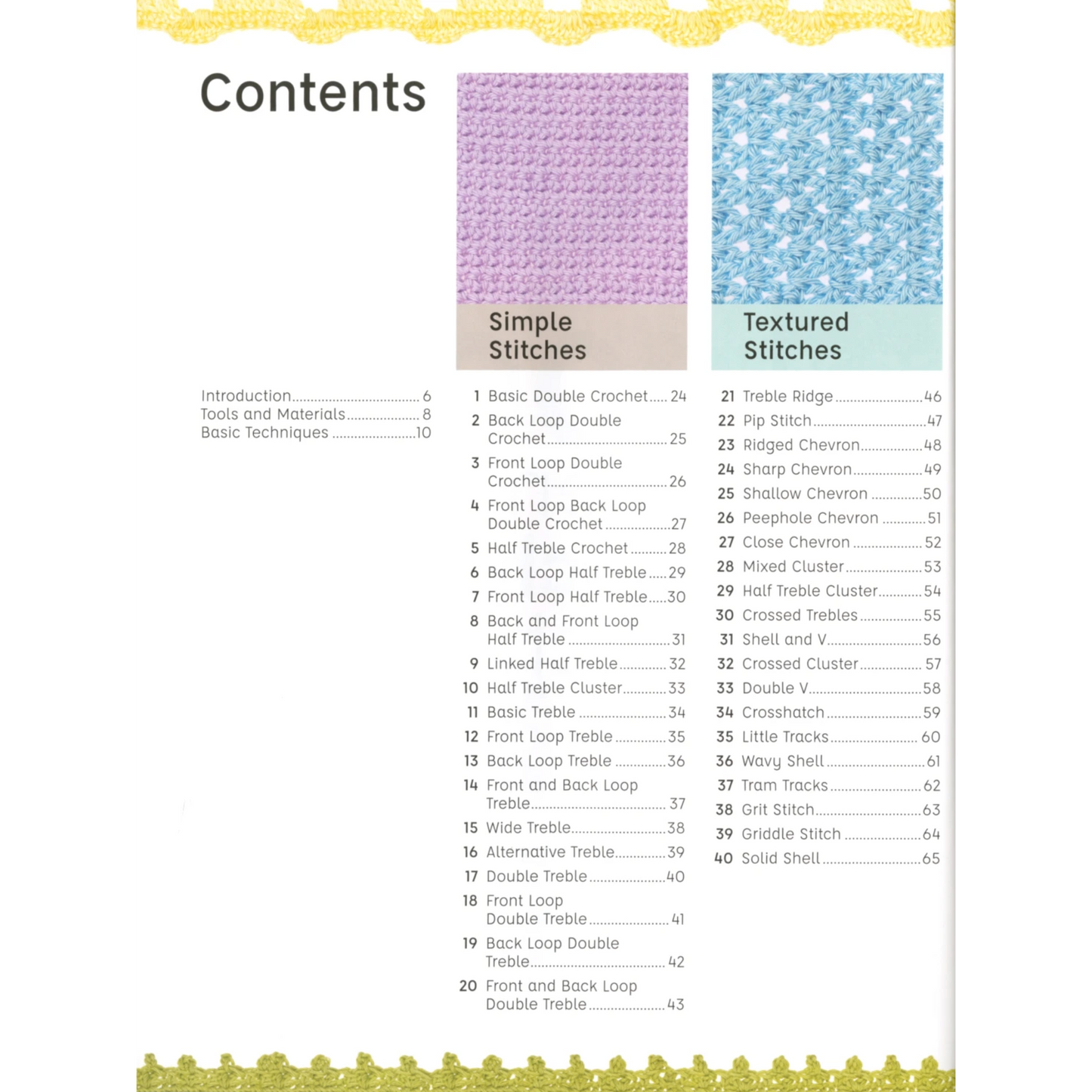 100 Essential Crochet Stitches