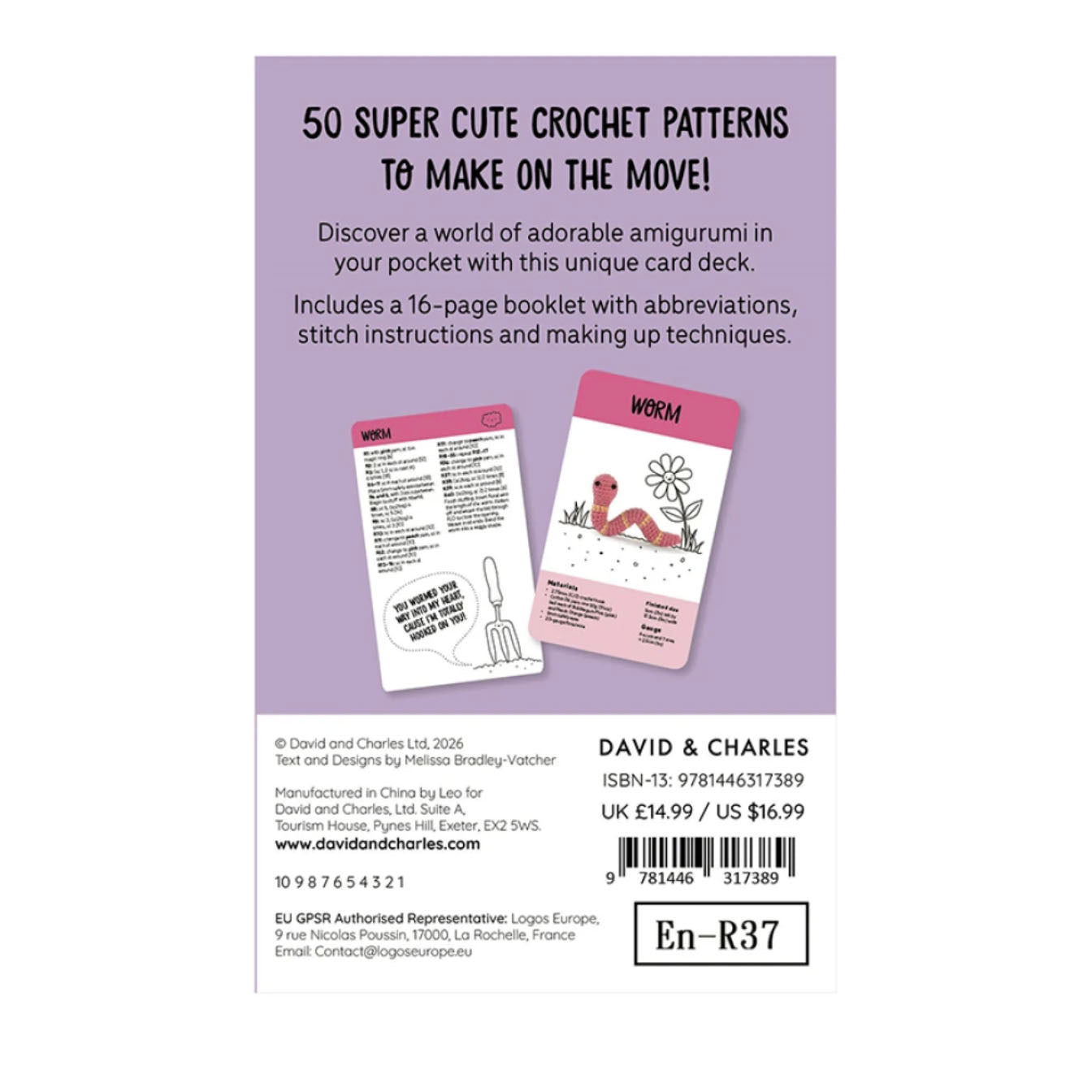 Kawaii Crochet Card Deck