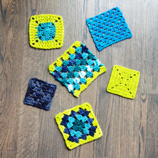 Crocheted Granny Squares