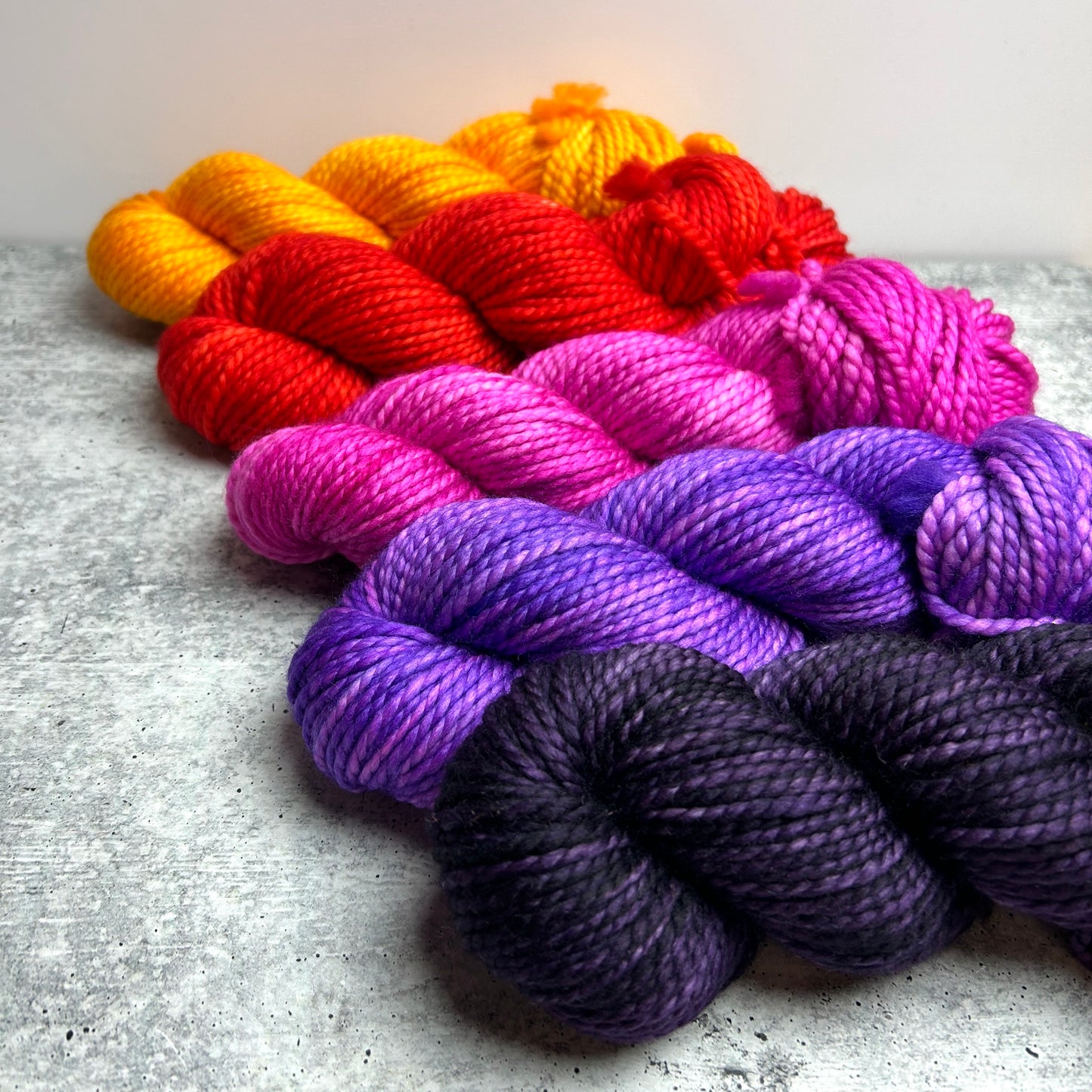 GoSadi Full Skein Set by Asylum Fibers