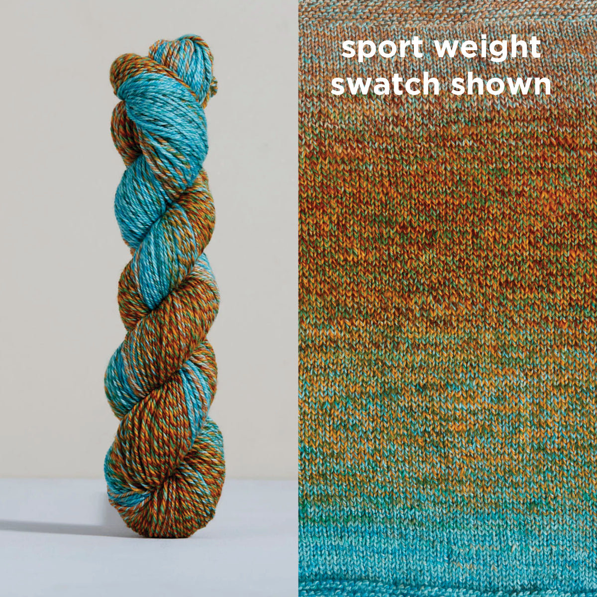 Spiral Grain Light Worsted