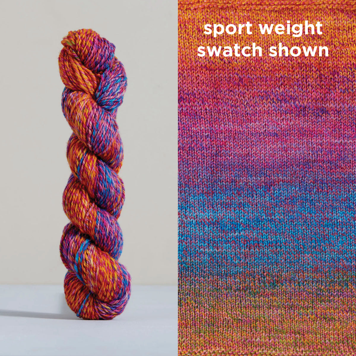 Spiral Grain Light Worsted