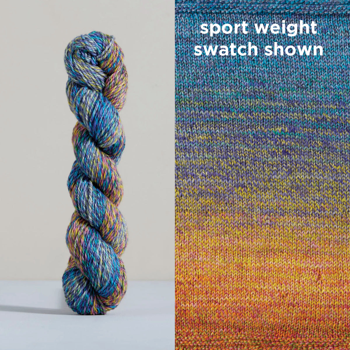 Spiral Grain Light Worsted